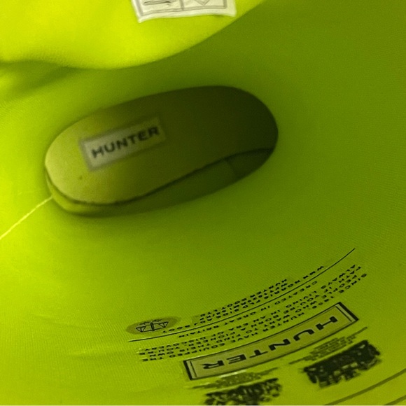 NWOT Hunter Women's Original Tall Rain Boot, Olive Leaf size 6 - Picture 5 of 6